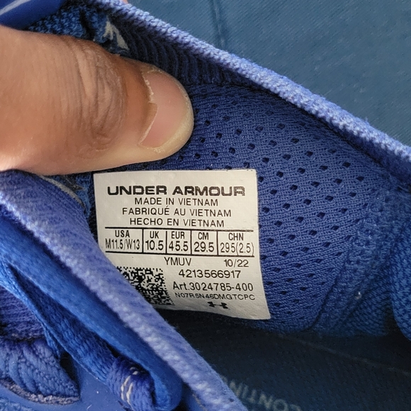 Curry 8 Team Blue - Picture 9 of 9